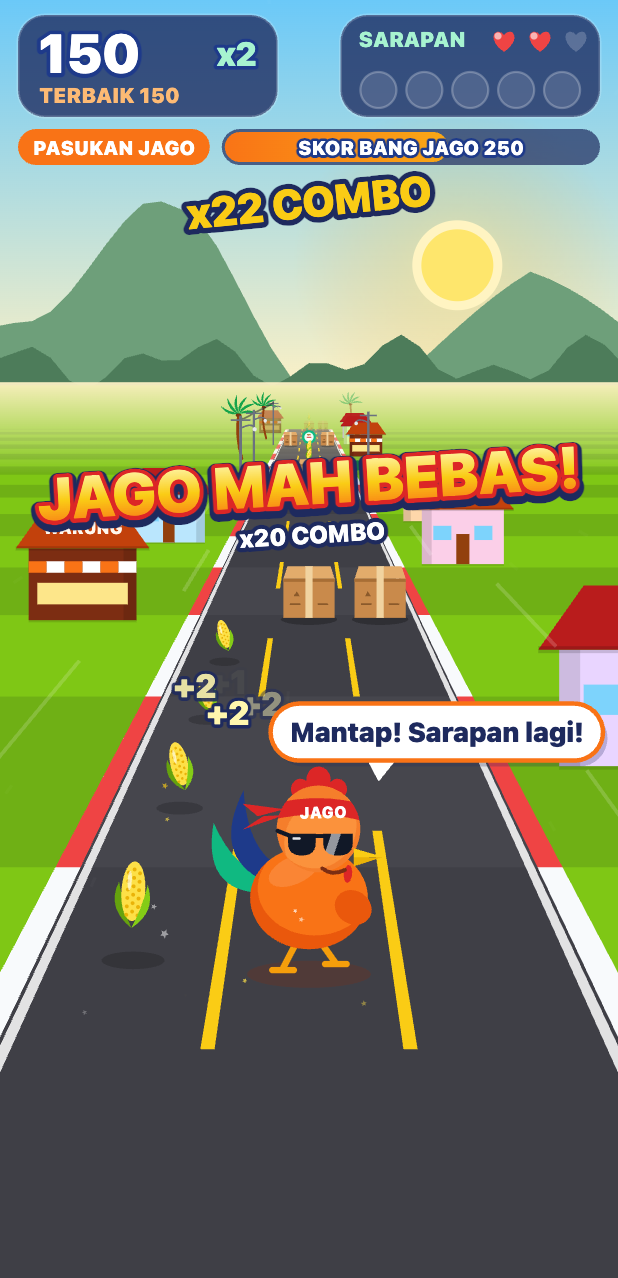 Bang Jago Gaskeun — start screen